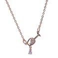 thumbnail image 1 of Dije Copa Vino Chapa Oro Rosa Y Swarovski Elements Adelsten Adelsten DJ209, 1 of 2