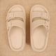 thumbnail image 4 of Zapatillas de suela gruesas zapatillas sin deslizamiento hebillas ajustables zapatos de baño sandalias para hombres mujeres, 4 of 6
