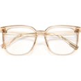 thumbnail image 1 of Gafas de luz azul de gran tamaño para mujer|Montura grande|Gafas de moda|Gafas de ordenador antideslumbrantes, 1 of 3