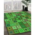 thumbnail image 2 of Ahgly Company Indoor Rectangle Patterned Seaweed Green Area Rugs, 7' x 10', 2 of 6