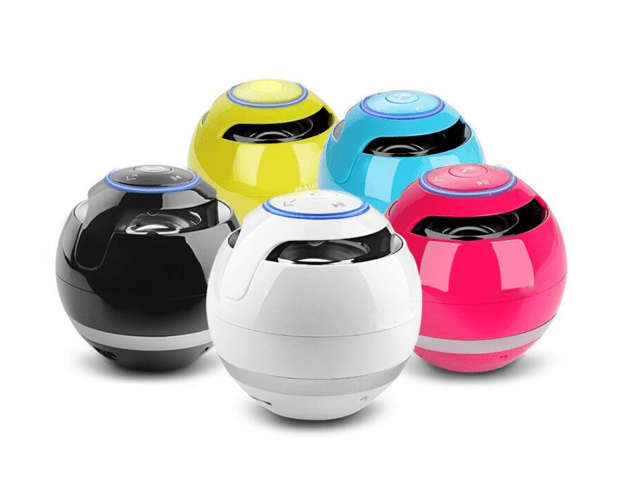 round portable speaker