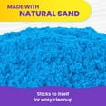thumbnail image 4 of Kinetic Sand Scents, 8oz Blue Razzle Berry Scented Kinetic Sand, for Kids Aged 3 and up, 4 of 7