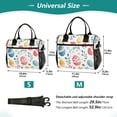 thumbnail image 4 of FORMRS Insulated Lunch Bag Unisex Large Capacity with Shoulder Strap, Cute Easter Eggs, 4 of 6