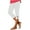 White, variant on Women's Yoga Pants Spring Outfits 2025 Capri Leggings for Women, Stretch Capri Pants Plus Size Capris 2025 Trendy Summer Capris High Waisted Soft Yoga Pants