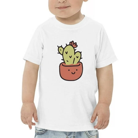 

Cute Cactus Buddy T-Shirt Toddler -Smartprints Designs 4 Toddler