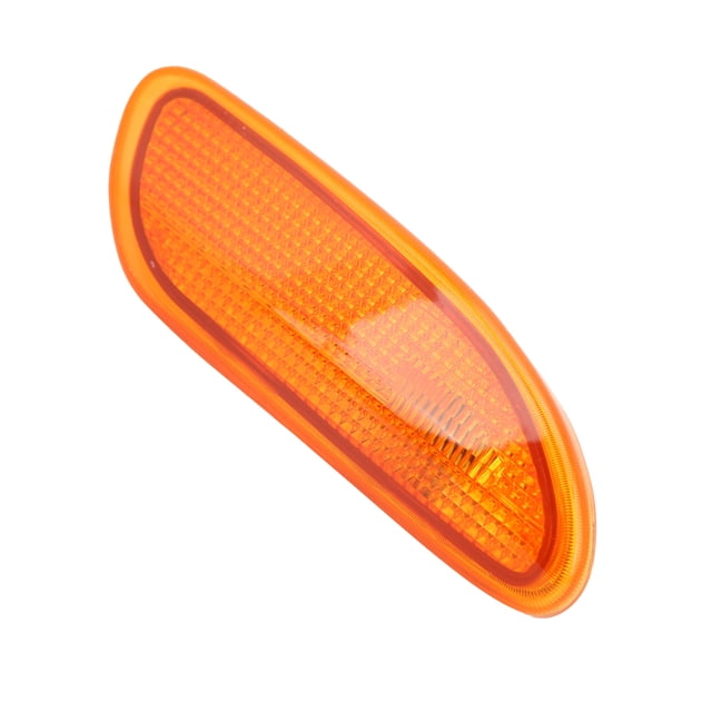 Marcador lateral derecho del coche 2038200821 Protector de luz de señal de giro de parachoques para MercedesBenz W203 Clase E (ámbar)