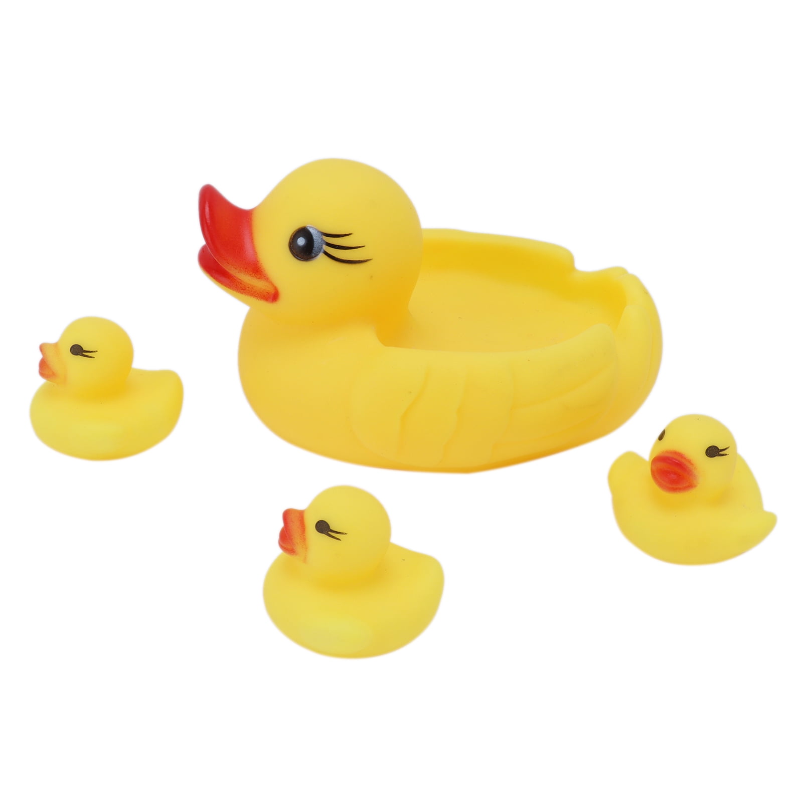 Floating Bath Tub Toy, Duck Toy Set Light Weight EcoFriendly Bath Toy