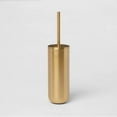 thumbnail image 2 of Brushed Brass Toilet Bowl Brush Gold, 2 of 5