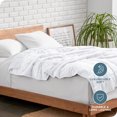 thumbnail image 6 of Bare Home 10 lbs Weighted Blanket for Kids - 40" x 60" - Minky Fleece, White, 6 of 10