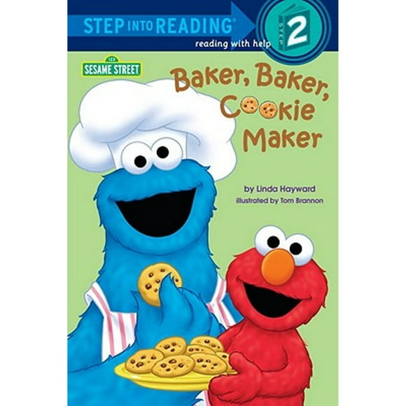 Pre-Owned Baker, Baker, Cookie Maker (Sesame Street) (Paperback 9780679883791) by Linda Hayward