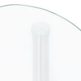 thumbnail image 5 of vidaXL 2-Tier Side Table Transparent 38x38x50 cm Tempered Glass, 5 of 5