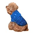 thumbnail image 5 of Haiem A Blue Glitter for Winter Dog Hoodie Sweatshirts with Pockets Warm Dog Clothes for Small Dogs Chihuahua-X-Small, 5 of 7