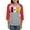 Heather/Red, variant on CafePress - Kappa Alpha Order Official Flag Long Sleeve T Shirt - Womens Baseball Tee