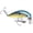 Silver, variant on Strike King KVD 2.5 Wake Bait Chrome Sexy Shad Hard Bait Lure