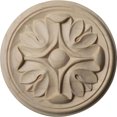 thumbnail image 1 of Roseta decorativa Ekena Millwork Raymond de madera de arce 9 x 9 cm, 1 of 1