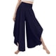 thumbnail image 1 of Pantalones Holgados Para Mujer, Pantalones Holgados Informales De Pierna Ancha, Cintura Elástica, Monocolor, Pantalones De Pierna Ancha, Pantalones De Ocio Para Correr, 1 of 5
