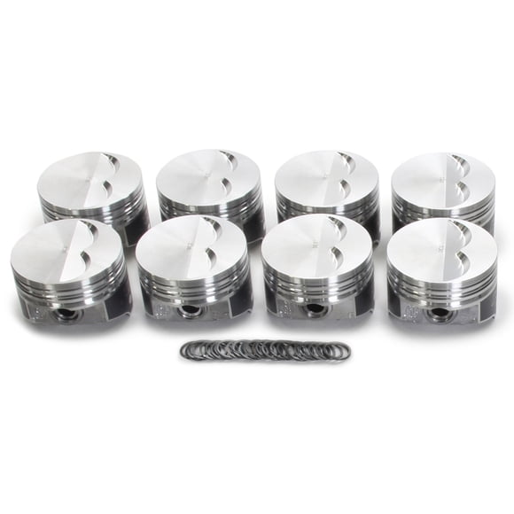SBC Flat Top Piston Set 4.040 Bore -7cc