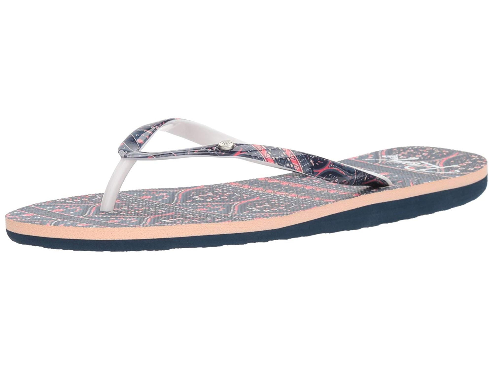 tan roxy flip flops