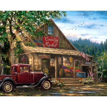 Majestic by Springbok Country Market 1000 Piece Jigsaw Puzzle