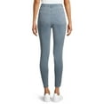 thumbnail image 4 of Time and Tru Women's High Rise Jeggings, Sizes XS-XXL, 4 of 6