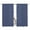 Navy Blue, variant on Navy Blue Striped Semi Sheer Window Curtains 108 Inches Long, Navy Blue White Farmhouse Stripes Rod Pocket Voile Silky Chiffon Curtain Light Filtering Drapes for Living Room, 52"x108", 2 Panels