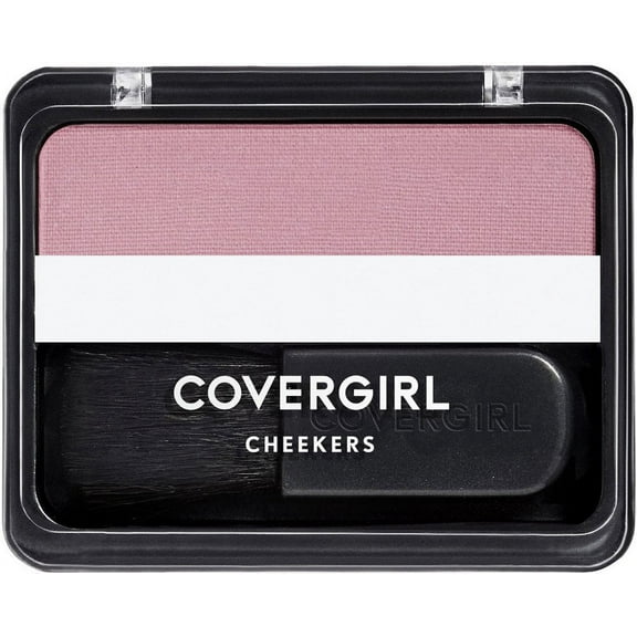 COVERGIRL Cheekers Blendable Powder Blush, 185 True Plum, 0.12 oz