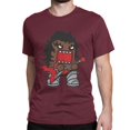 thumbnail image 1 of Camisetas divertidas de Heavy Metal Domo Kun para hombre y mujer, de algodón, cuello redondo, manga corta, talla grande, 1 of 7