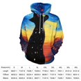 thumbnail image 2 of Black Cat Starry Night-1 Men's Women New Sweatshirt Hoodie Men's Plus Size Sweatshirt Hooded Sweatshirt 3d Printed Street Men's Cloth, 2 of 6