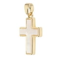 thumbnail image 1 of Emoshayoga Colgante De Cruz-Colgante De Collar De Cruz De Concha De Moda, Colgante De Cruz De Cobre, Accesorios De Moda De Europa Y Estados Unidos Accesorios De Joyería De Bricolaje, 1 of 5