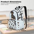 thumbnail image 7 of DISNIMO Dachshund Print 17 Inch School Backpack for Boys Girls, Multi Compartments Bookbag for Elementary & Middle School Students Lightweight Travel Daypack, 7 of 7