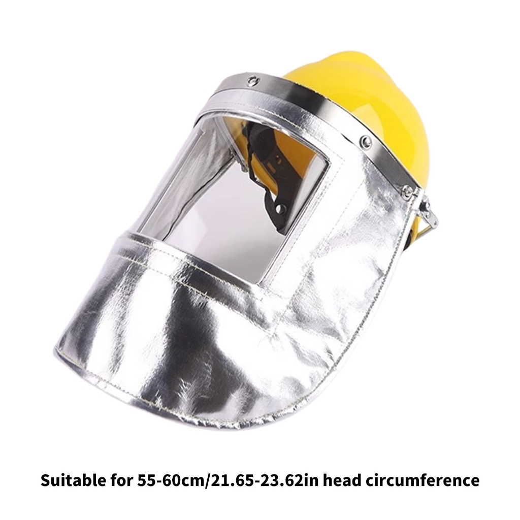 MOMOJIA Flexible Plastic Face Guard Hat for Work, Grinding, Cutting Headgear