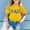 Z001-Yellow, variant on Laipiong Easter Shirts for Kids Boys Girls 2026 Funny Rabbit Egg Letter Graphic Short Sleeve Tops Trendy Casual Round Neck Classic Fit Tees