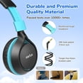 thumbnail image 4 of Auriculares EarFun S1 para niños, plegables, con cable, límite de volumen de 85 dB, 4 of 7