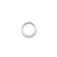 thumbnail image 2 of 14K White Gold Ring Band Wedding Comfort Domed 3mm Comfort-Fit, 2 of 4