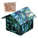 thumbnail image 3 of Cojín ligero de esponja multiusos para casa de mascotas, accesorios, decoración, Verde M, 3 of 9