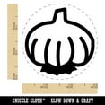 thumbnail image 2 of Garlic Doodle Self-Inking Rubber Stamp Ink Stamper - Orange Ink - Small 3/4 Inch, 2 of 7