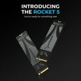 thumbnail image 2 of SABRENT Rocket 5 1TB Advanced Performance Internal M.2 PCIe GEN 5 14GB/s X4 NVMe SSD (SB-RKT5-1TB), 2 of 6