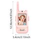 thumbnail image 3 of Walkie-talkies para niños, 2 unidades con pantalla, recargables, para edades de 3 a 12 años, con cambiador de voz y videochat real, de largo alcance, para niños, 3 of 6