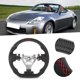 thumbnail image 3 of Volante de carreras tipo D ANGGREK de Fibra de carbono plano para 350Z 2003-2008, 3 of 8