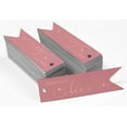 thumbnail image 2 of Inkdotpot Rose Gold Foil Paper Hang Tags Made With Love Text Favor Tags 100 Pieces, 2 of 6