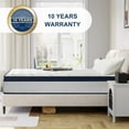Queen Mattress 12" Molblly Medium Plush Innerspring Mattress Hybrid