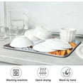 thumbnail image 7 of GZHJMY Halloween Décor Dish Drying Mat - 16 x 18inch- Extra Large Microfiber Dish Drying Mat, Dish Draining Mat, Counter top Mat, Halloween Creepy Forest（170）, 7 of 7