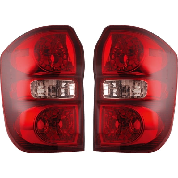 EPIC LIGHTING OE Style Halogen Tail Lights Assembly Replacement for TOYOTA 04-05 RAV4 [ TO2818124 TO2819124 8156142080 8155142080 ] Pair