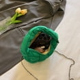 thumbnail image 3 of Women Shoulder Bag Quilted Crossbody Cloud Bag Padded Chain Simple Trend Handbag, 3 of 9