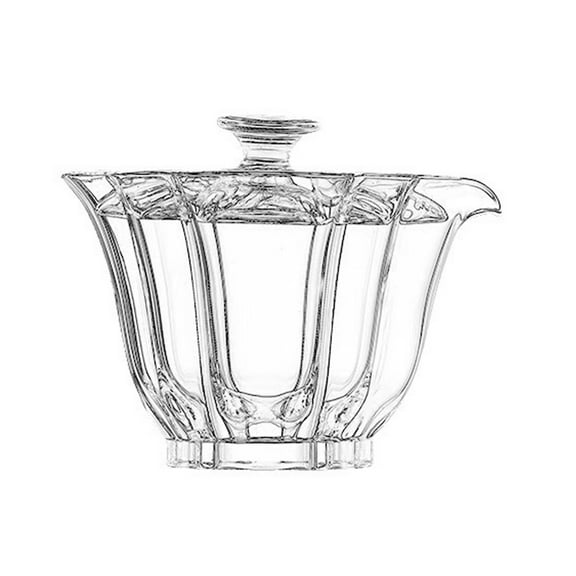 Elegant Glass Gaiwan Office Relaxations Cup Friend Gathering Teapot Perfect for Office Relaxations and Family Gatherings