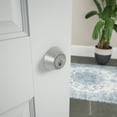 thumbnail image 5 of First Secure by Schlage Single Cylinder Deadbolt in Satin Stainless Steel, 5 of 10