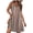D-Stripe, variant on Stripe T Shirt Dresses for Women Summer Midi Dress Short Sleeve Crewneck with Tie Waist Dresses with Pockets Casual Work Trendy Light Blue