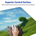 thumbnail image 3 of GOSMITH Cool Desk Pad for Keyboard and Mouse Blue Sky, Grassland 31.5x11.8 in, 3 of 6