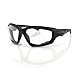 thumbnail image 2 of Bobster Desperado ®, Gloss Black Frame, Clear Lens, 2 of 4