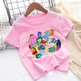thumbnail image 2 of Camiseta con letras "Inside Out" para niños, playera con combinación de nombre, ropa informal Kawaii de dibujos animados, Tops Harajuku para niños y niñas, 2 letras A B C, 2 of 5